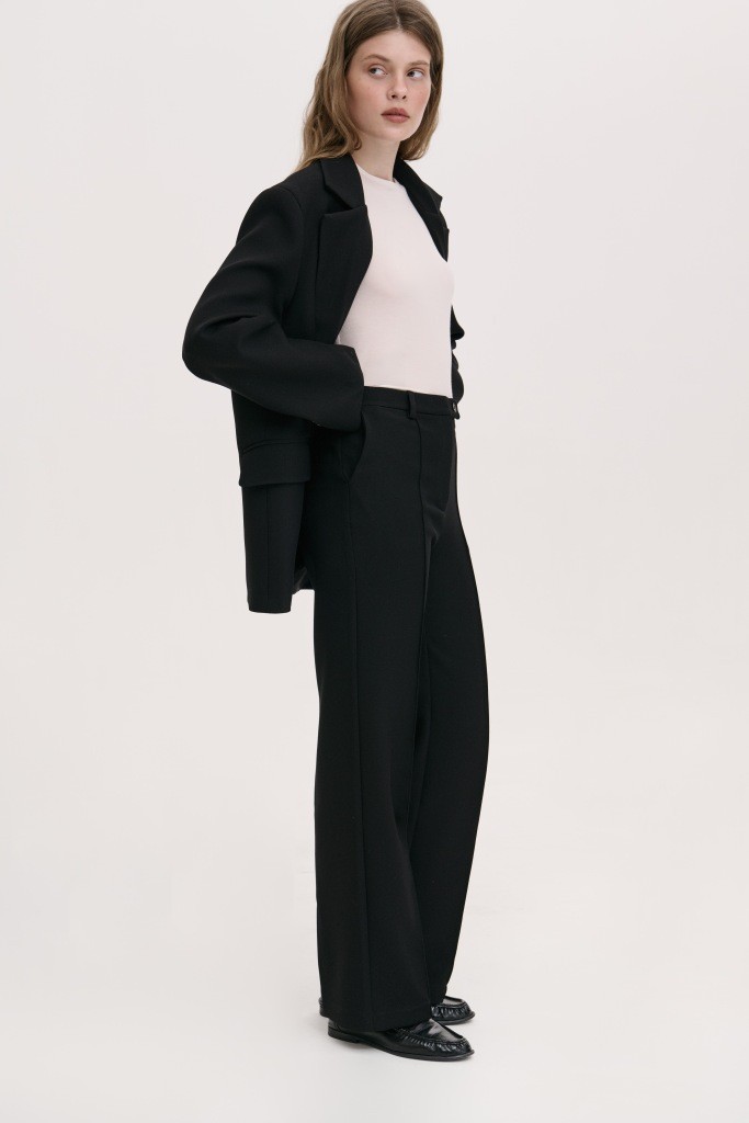 КЛАСИЧНІ ШТАНИ ПРЯМОГО СИЛУЕТУ  1123 зображення 4